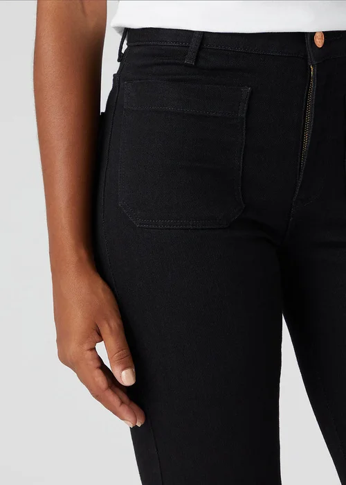 Wrangler Flare Jeans Retro Black