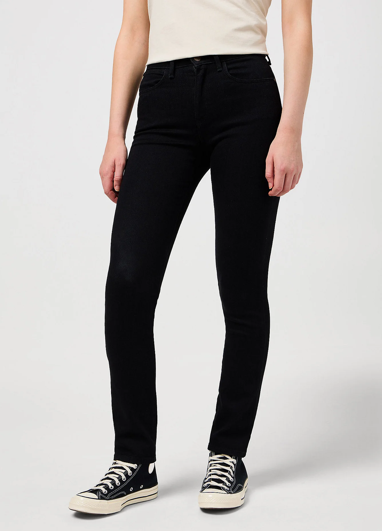 Wrangler Slim Retro Black
