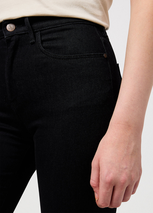 Wrangler Slim Retro Black - 112352334