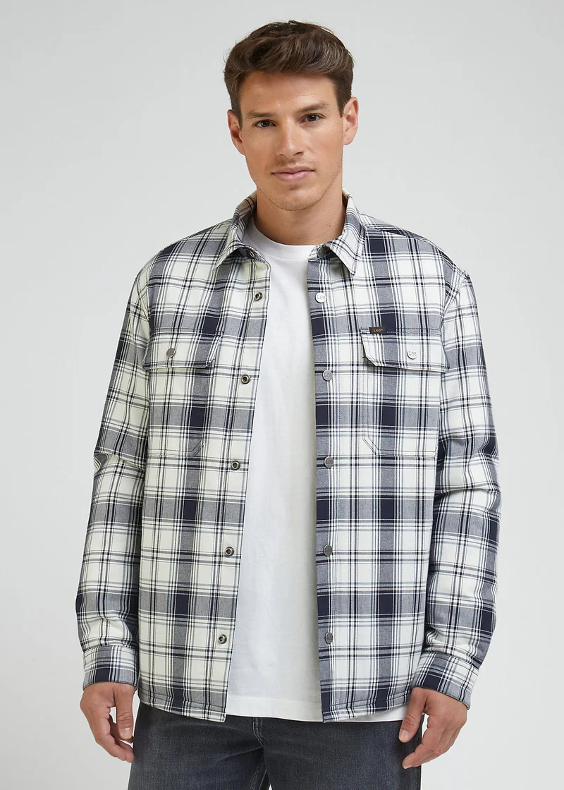 Lee Worker Oversize Shirt Ecru
