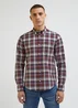 Lee Button Down Navy Check