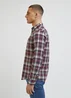 Lee Button Down Navy Check