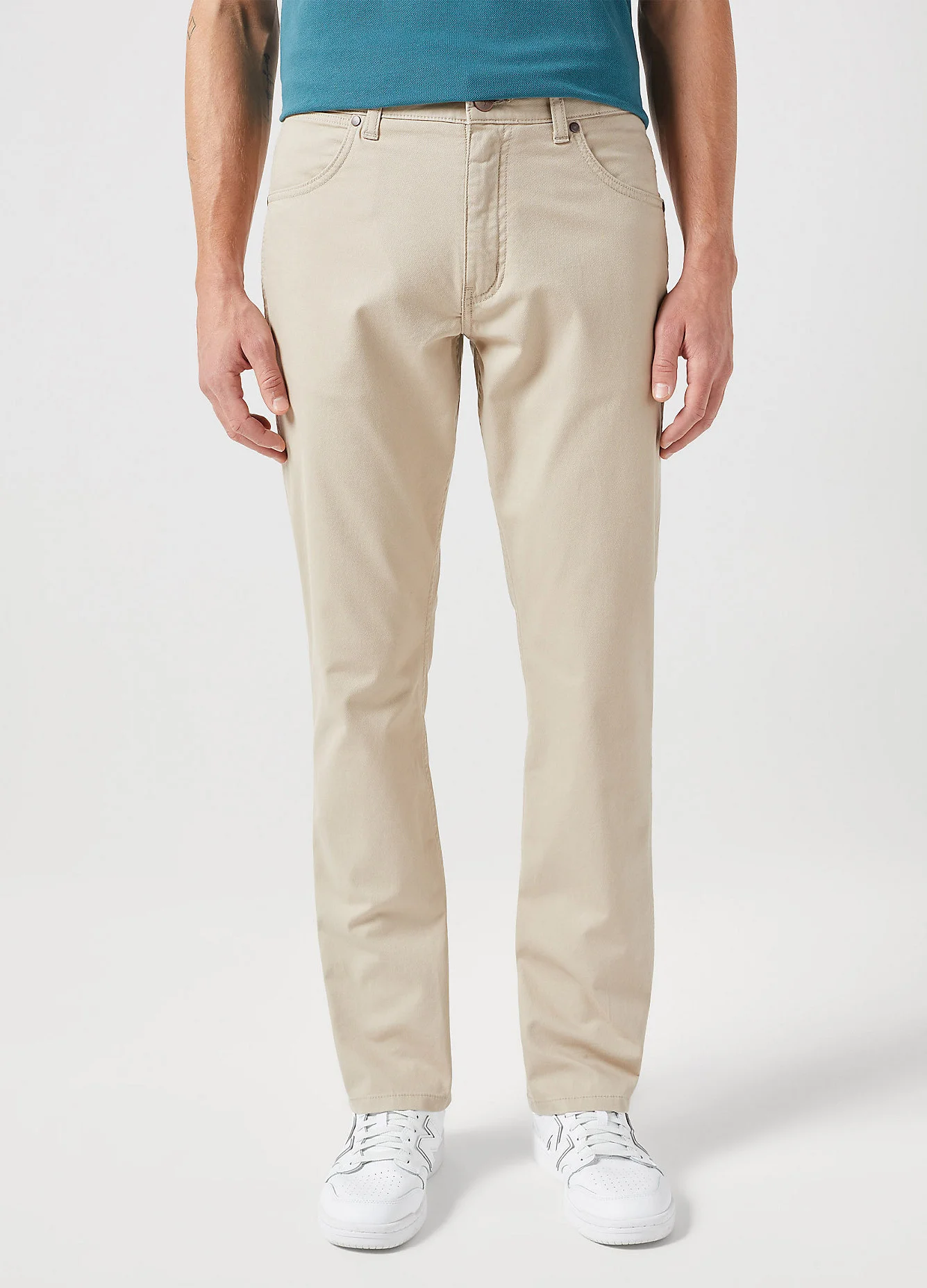 Wrangler Greensboro Non Denim Plaza Taupe
