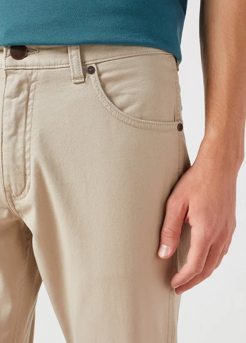 Wrangler Greensboro Non Denim Plaza Taupe