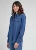 Lee Western Shirt Mid Blues