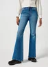 Wrangler Fierce Flare Jeans Meadow