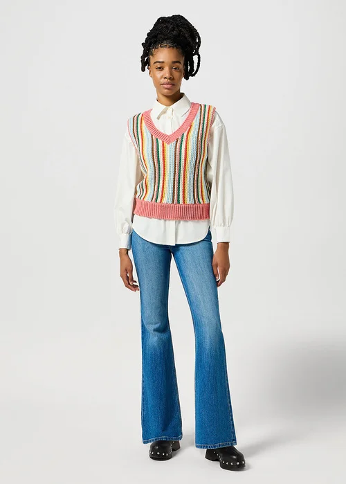 Wrangler Fierce Flare Jeans Meadow