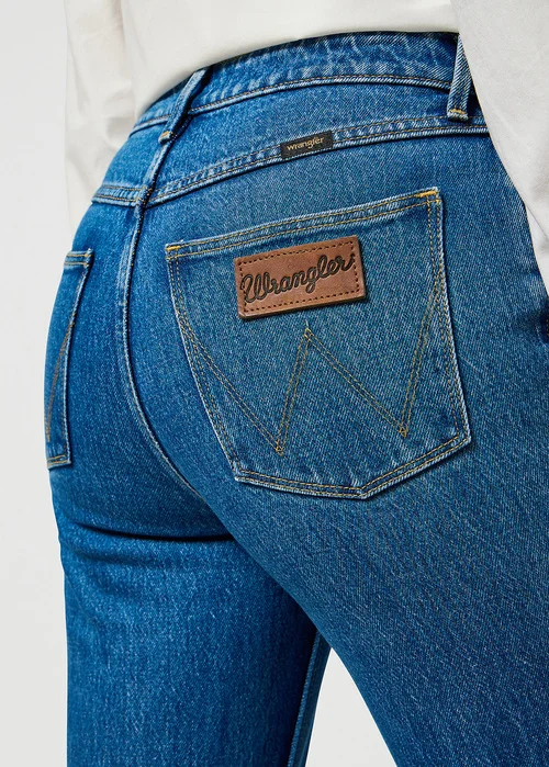 Wrangler Fierce Flare Jeans Meadow