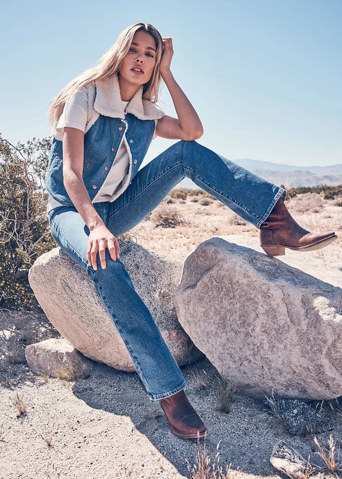 Wrangler Bootcut Vintage Blue