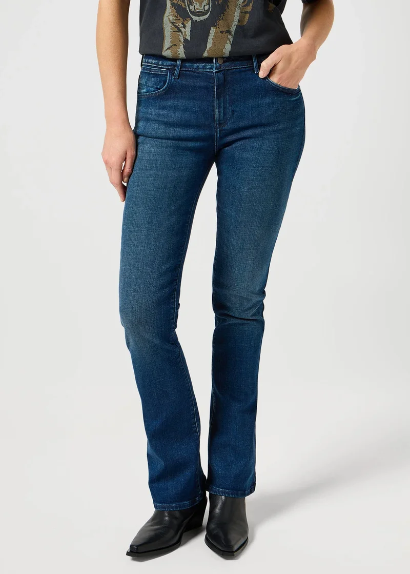 Wrangler Bootcut Slate Tint