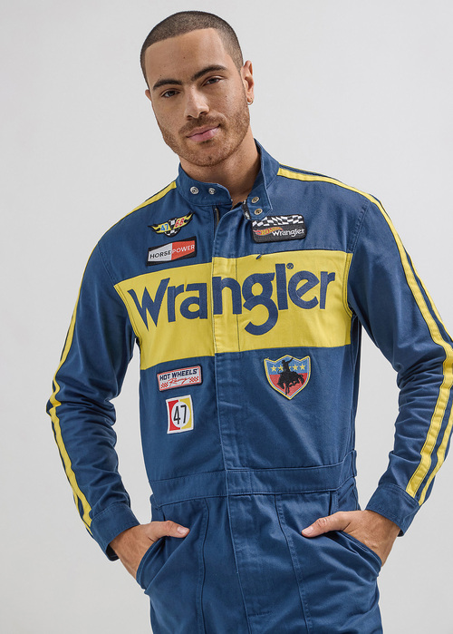 Wrangler X Hot Wheels Coverall Navy - 112357954