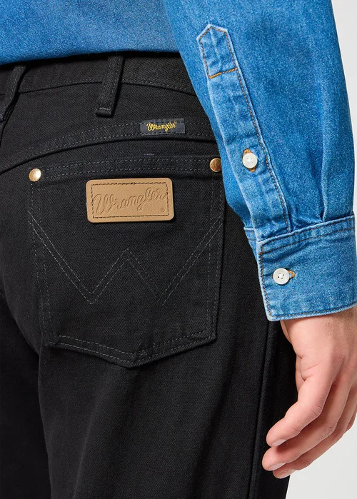 Wrangler 13mwz Cowboy Cut Shadow Black