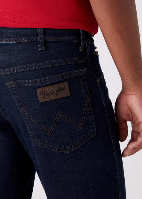 Wrangler Texas Stretch Blue Black - W12175001