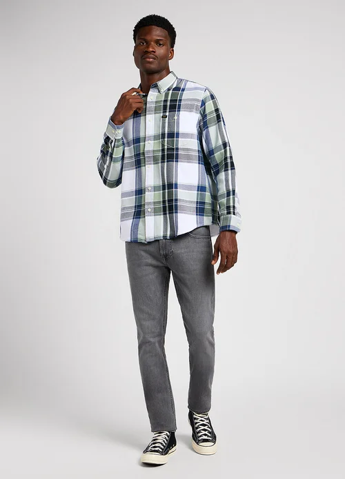 Lee Riveted Shirt Intuition Grey