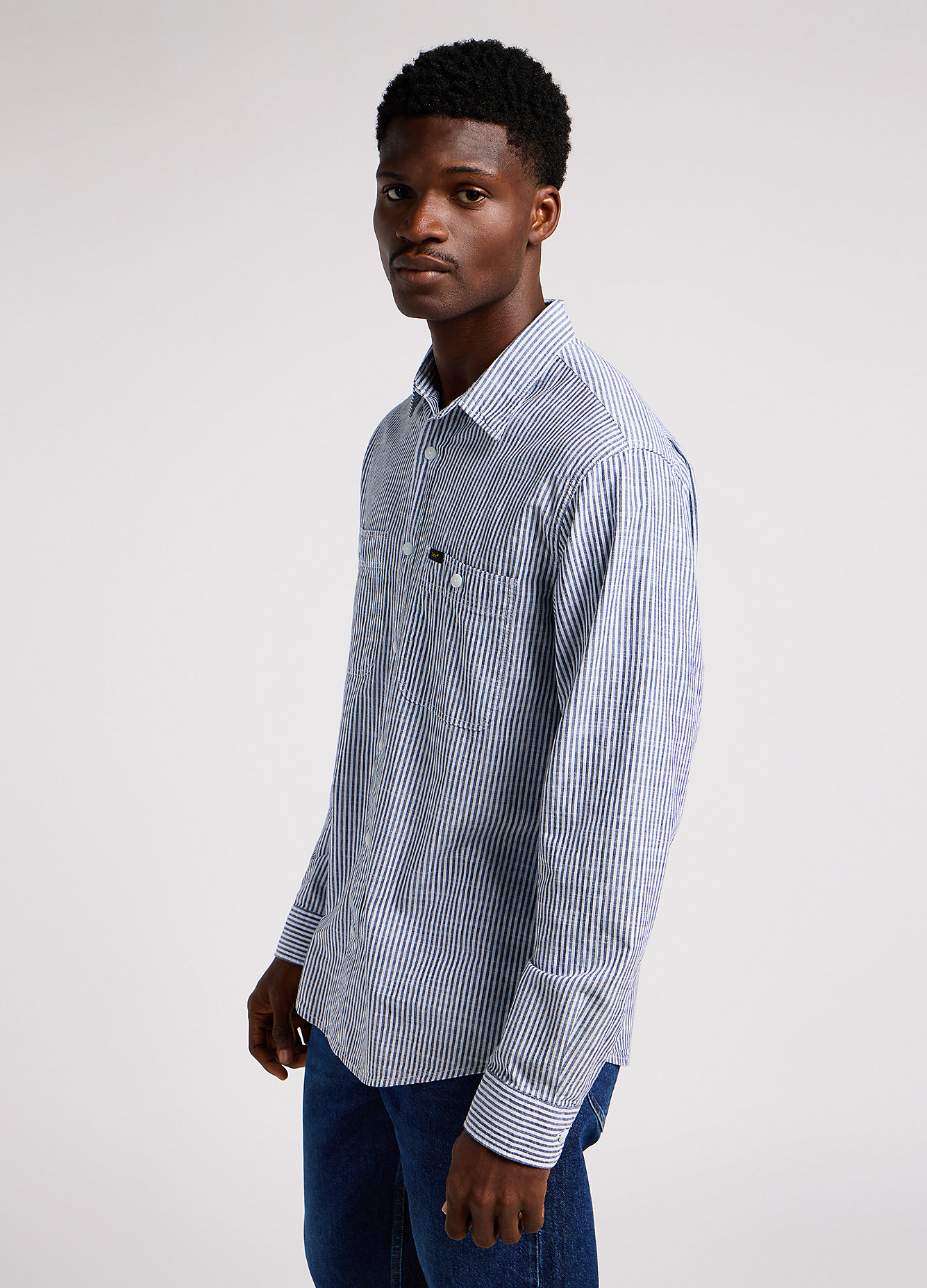 Lee Worker Shirt 20 Hickory - 112349939