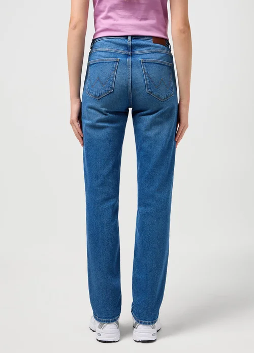 Wrangler Straight Mid Wash