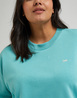 Lee Crew Sweatshirt Dusty Jade - L53LSR41