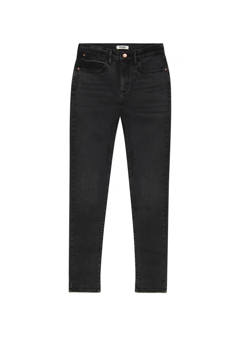 Wrangler High Skinny Black