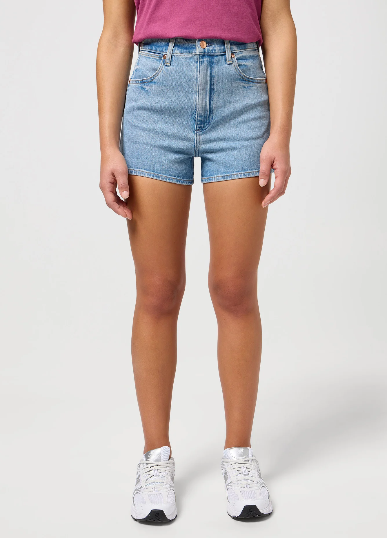 Wrangler Festival Denim Shorts Good Vibes