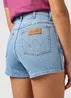 Wrangler Festival Denim Shorts Good Vibes
