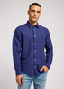 Lee Patch Shirt Medieval Blue - 112349964