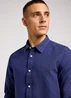 Lee Patch Shirt Medieval Blue