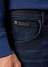 Wrangler Texas Slim Jeans Deep Blue Black