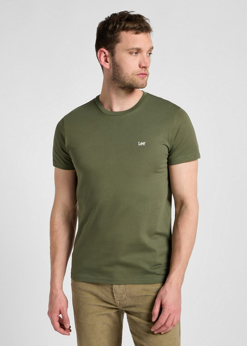 Lee Twin Pack Crew Tee Grove Ecru - 112355707