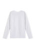 Cross Jeans Long Sleeve Tee White 008 - 56144-008