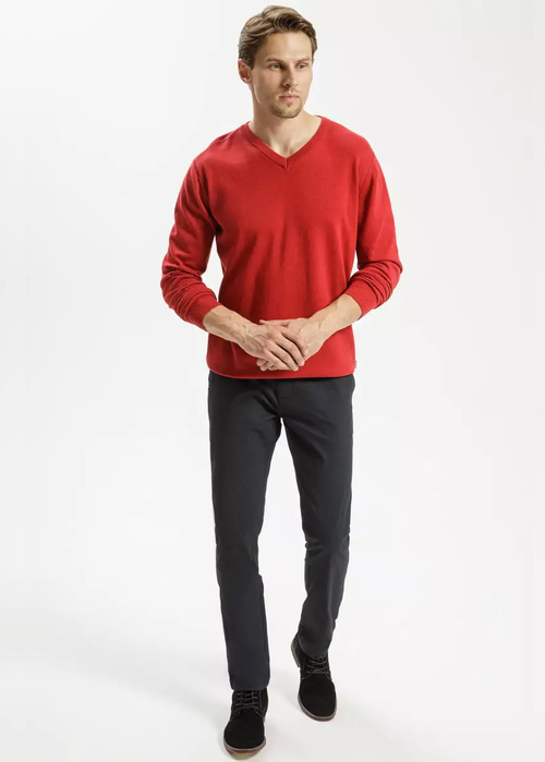 Cross Jeans Sweater Dried Tomato 529