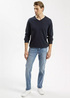 Cross Jeans Sweater Navy 001 - 34229-001