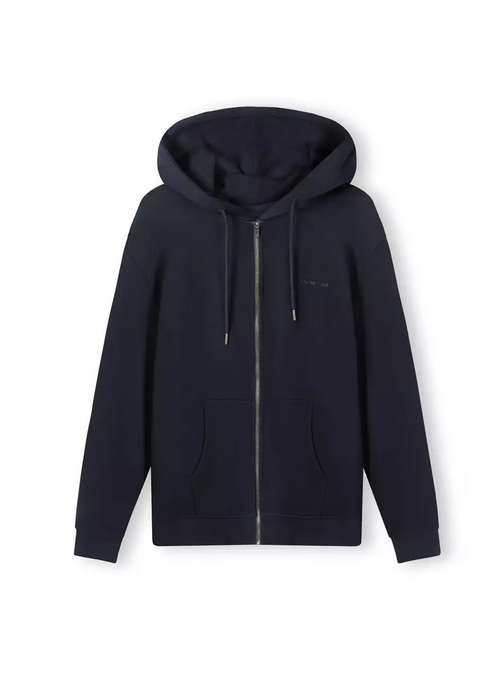 Cross Jeans Hoodie Zip Navy 001