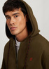 Cross Jeans Zip Hoodie Khaki 002