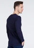 Cross Jeans Long Sleeve Tee Navy 001