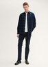 Tom Tailor Corduroy Shirt Navy Dark Check