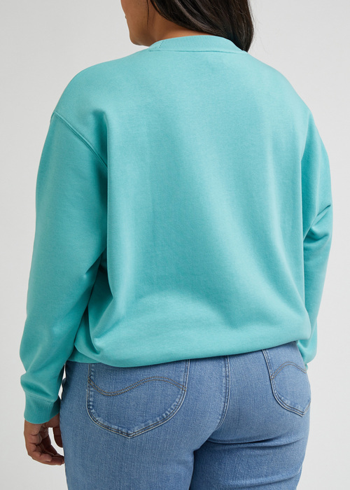 Lee Crew Sweatshirt Dusty Jade - L53LSR41