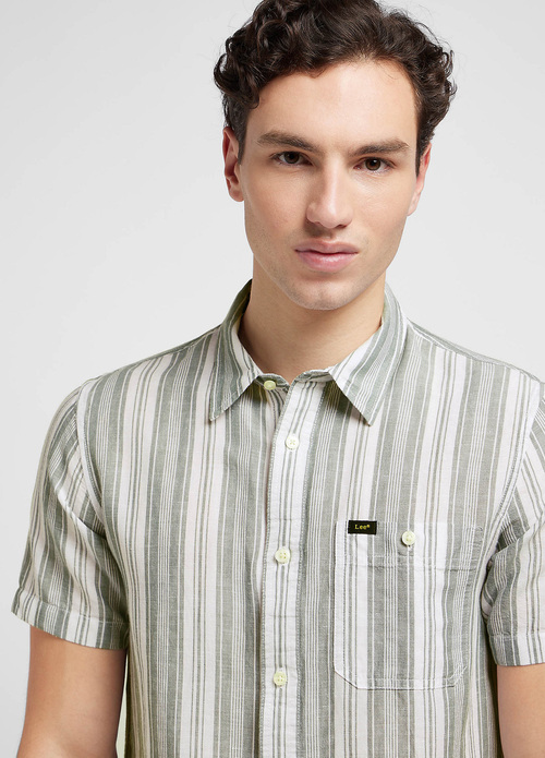 Lee Leesure Shirt Summit Stripe - 112351147