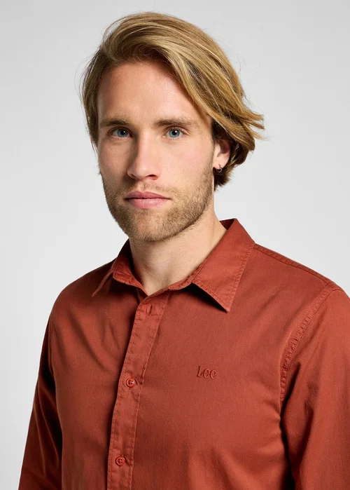 Lee Patch Shirt Sweet Maple