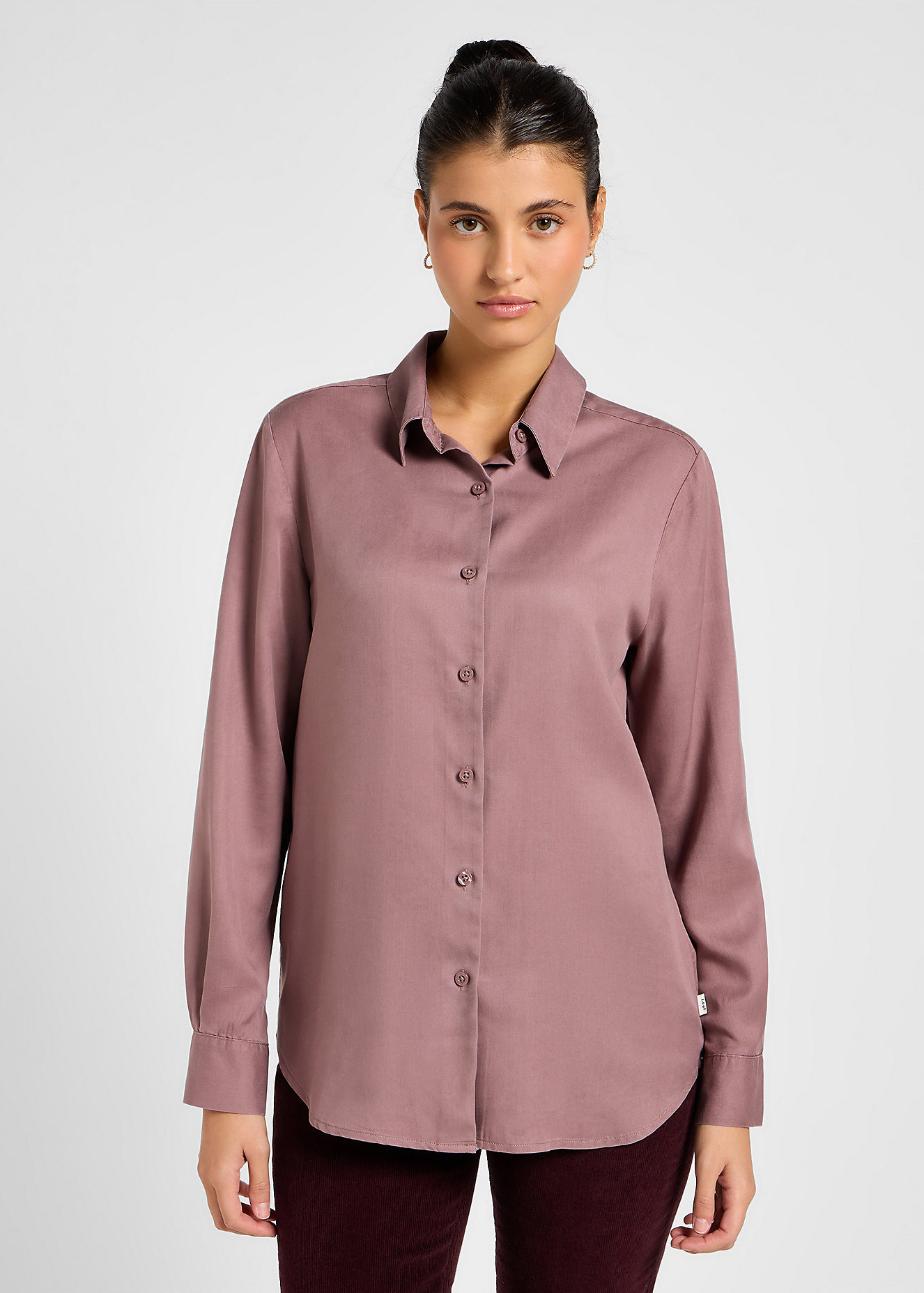 Lee Pocketless Shirt Dreamy Mauve - 112355171