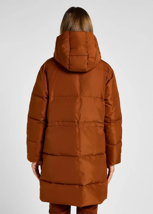 Lee Long Puffer Jacket Clove