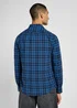 Lee Button Down Shirt Blue Check