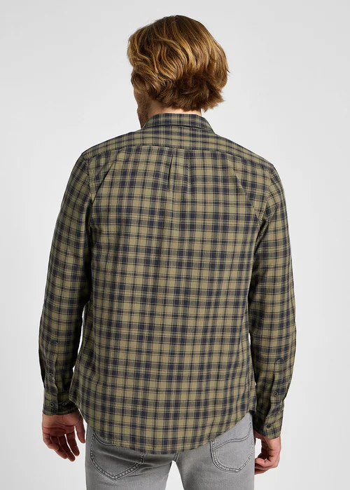 Lee Button Down Shirt Green