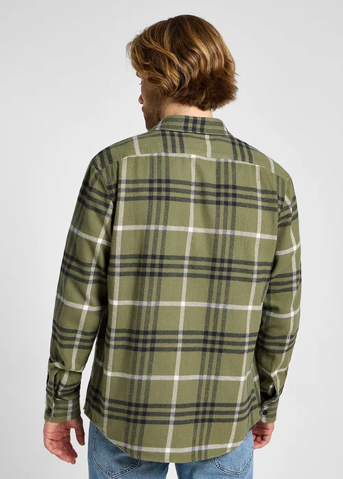 Lee Worker Shirt 20 Mercantile Green Check