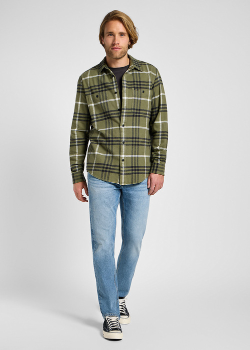 Lee Worker Shirt 20 Mercantile Green Check - 112355649