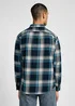 Lee Riveted Shirt Inky Blue Check