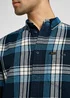 Lee Riveted Shirt Inky Blue Check