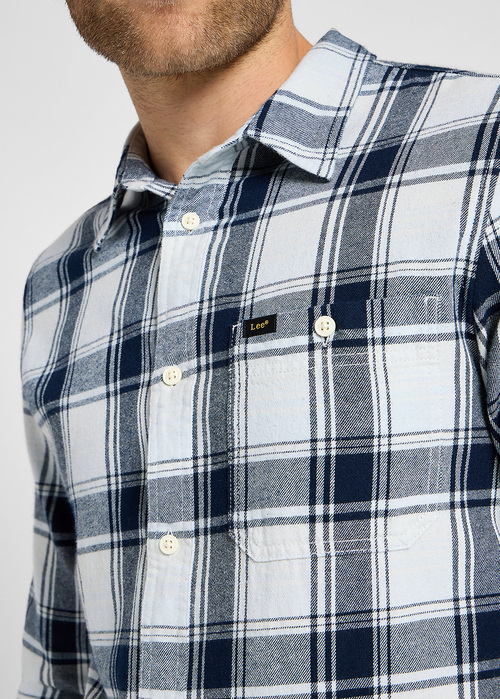 Lee Leesure Shirt Cloud Check - 112355714