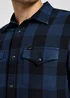 Lee Clean Western Shirt Buffalo Check