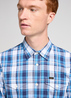 Lee Regular Shirt Atantic Bright White Check - 112349505