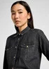 Wrangler Regular Western Shirt Black Darks